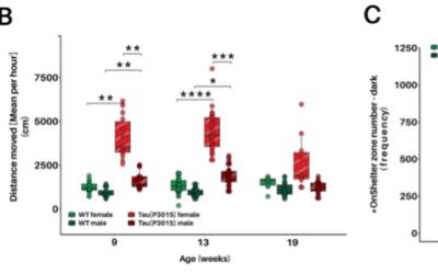 Translational Neuroscience: Comprehensive longitudinal profiling of the Tau[P301S] female vs male mice